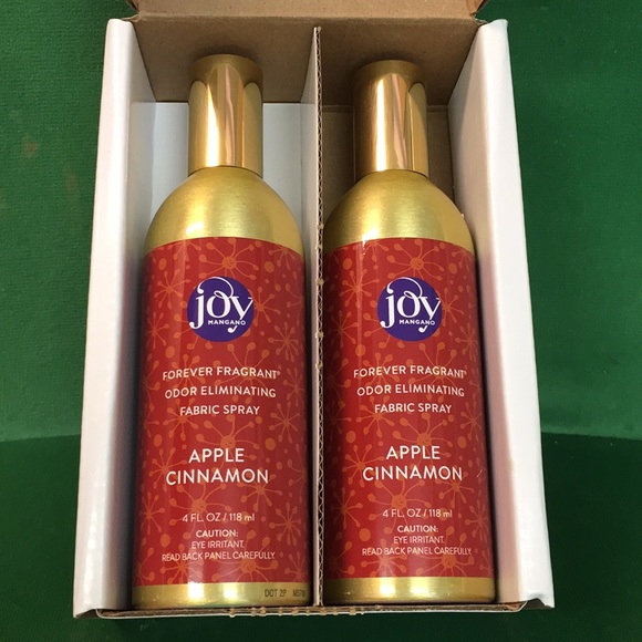 Joy Mangano Other - Joy Mangano Apple/Cinnamon Fabric Spray Set